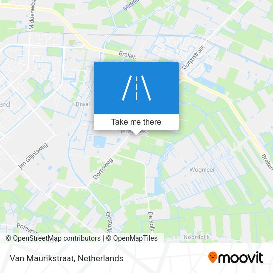 Van Maurikstraat map