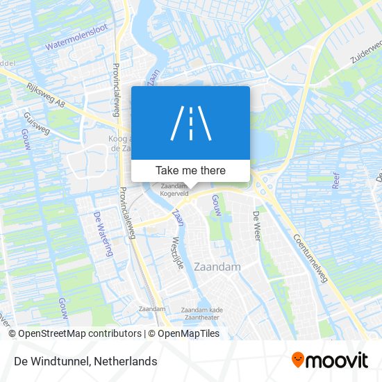 De Windtunnel map