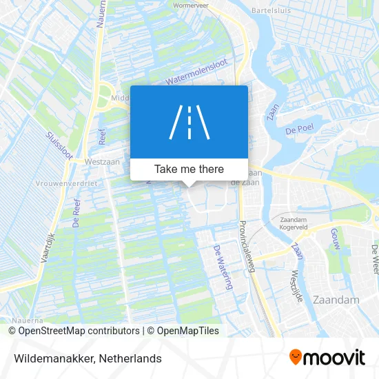 Wildemanakker map