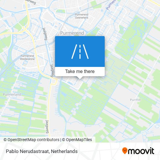 Pablo Nerudastraat map