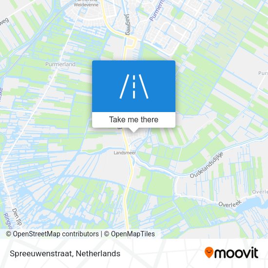 Spreeuwenstraat map