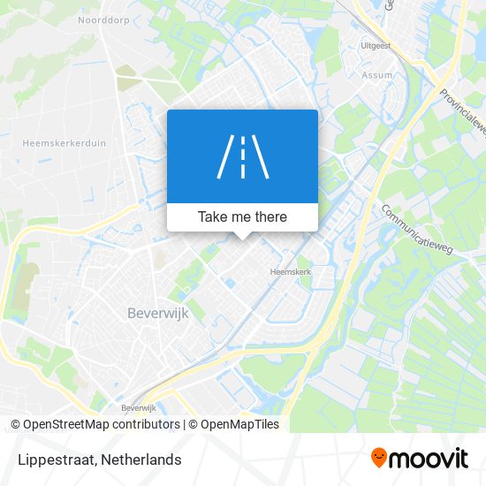 Lippestraat map