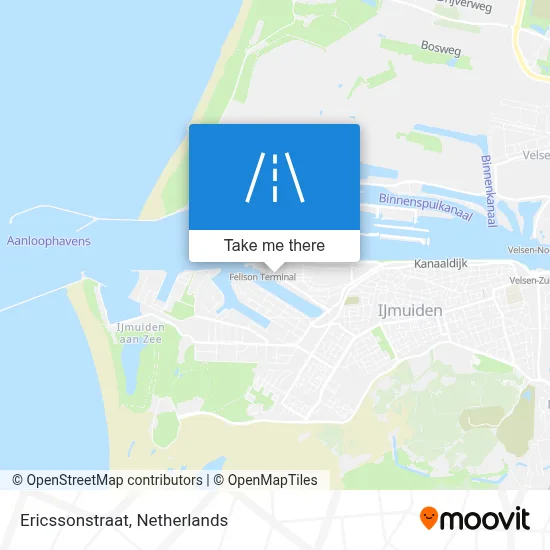 Ericssonstraat map