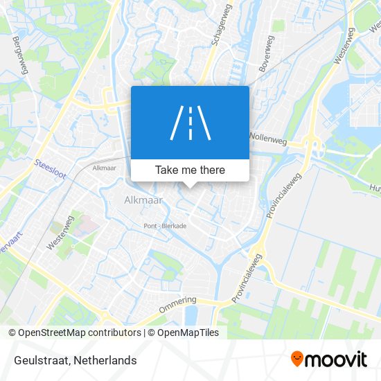 Geulstraat map