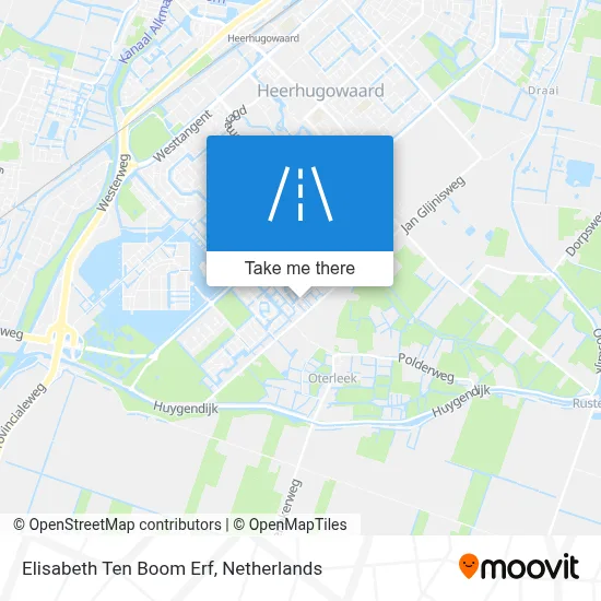 Elisabeth Ten Boom Erf map