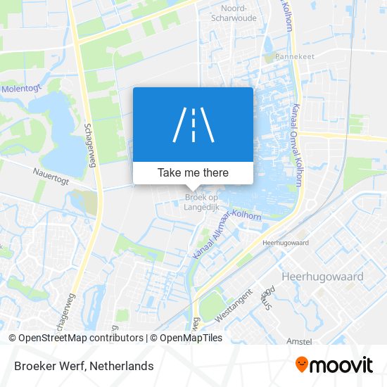 Broeker Werf map