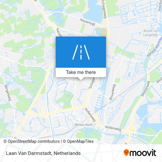 Laan Van Darmstadt map