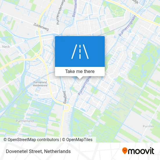 Dovenetelstraat map