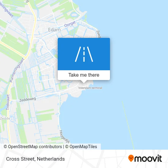 Dwarsstraat map