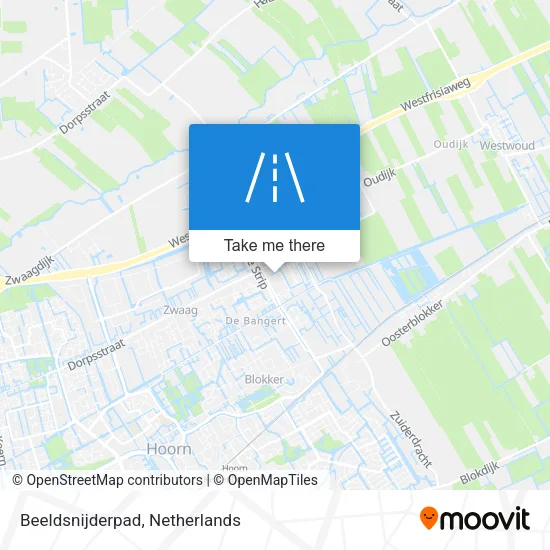 Beeldsnijderpad map