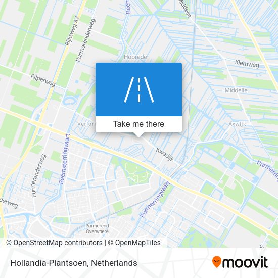 Hollandia-Plantsoen map