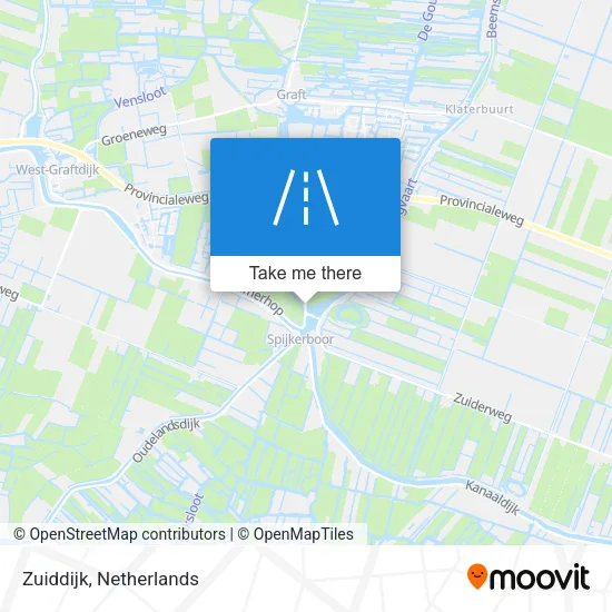 Zuiddijk map