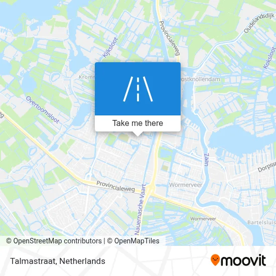 Talmastraat map