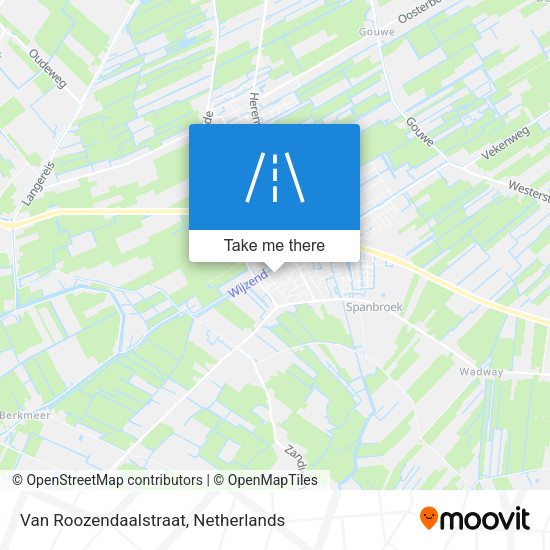 Van Roozendaalstraat map