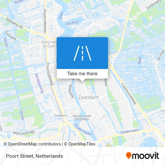 Poortstraat map