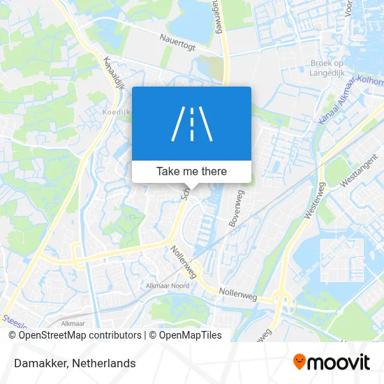 Damakker map