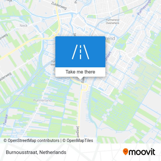 Burnousstraat map