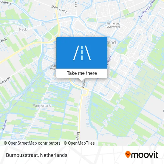 Burnousstraat map