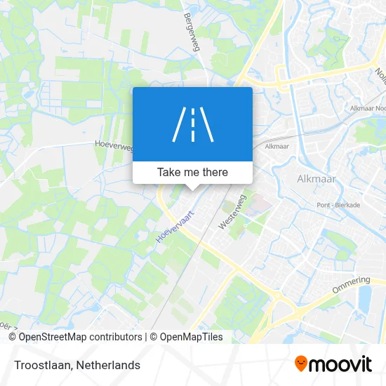 Troostlaan map