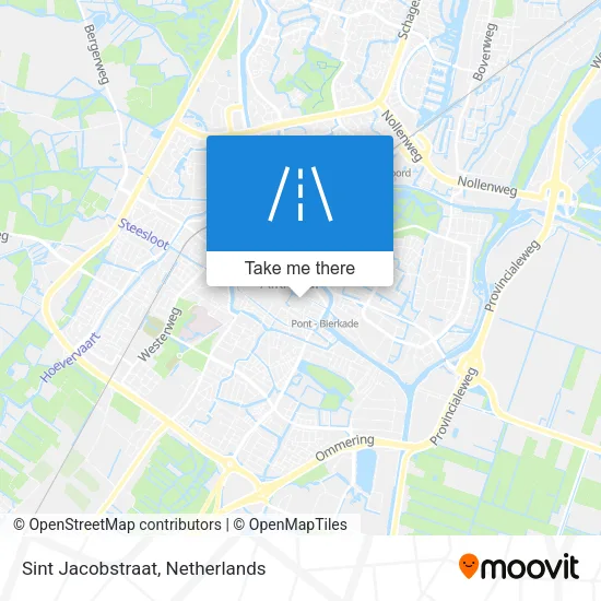 Sint Jacobstraat map