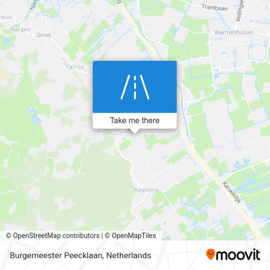 Burgemeester Peecklaan map