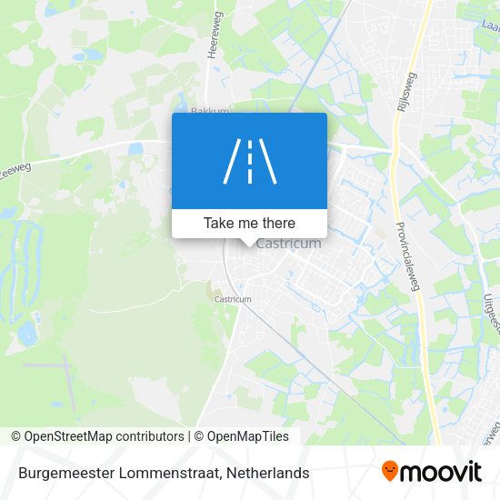 Burgemeester Lommenstraat map