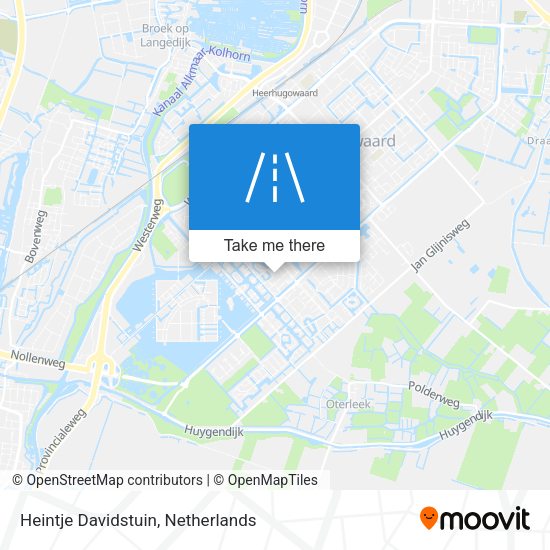 Heintje Davidstuin map