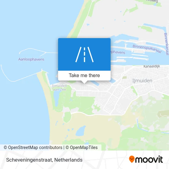 Scheveningenstraat map