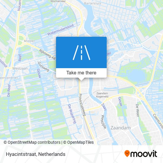 Hyacintstraat map