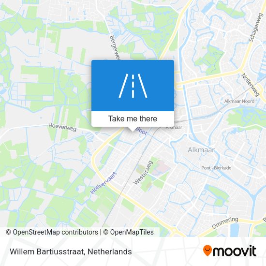 Willem Bartiusstraat map