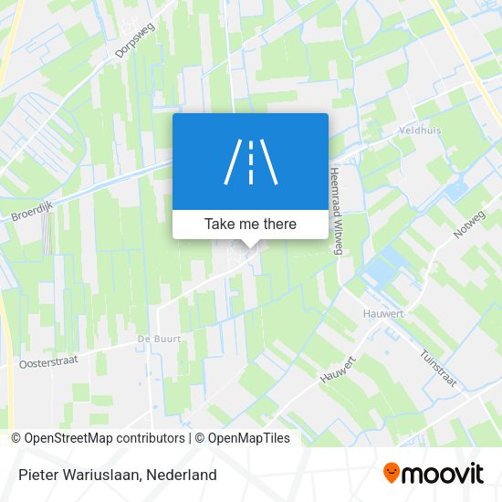 Pieter Wariuslaan map