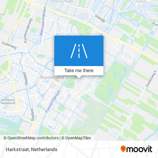 Harkstraat map