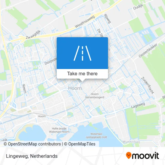 Lingeweg map