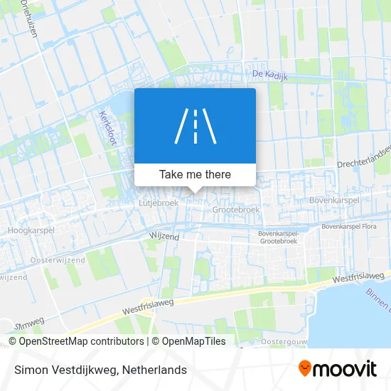 Simon Vestdijkweg map