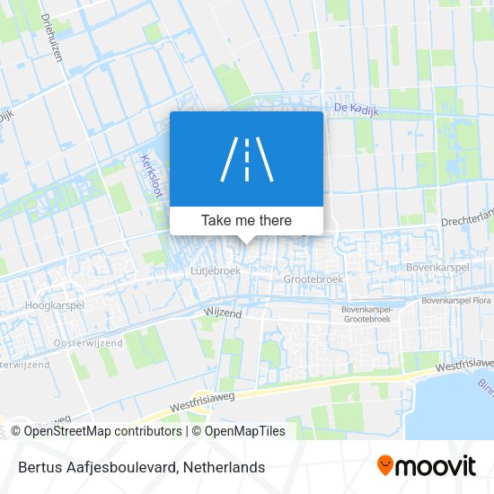 Bertus Aafjesboulevard map