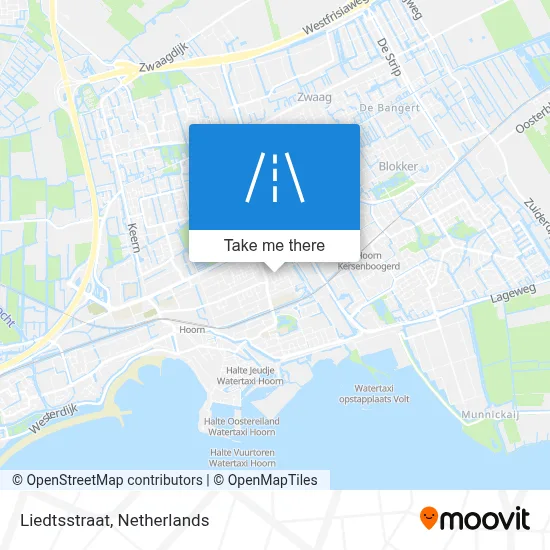 Liedtsstraat map