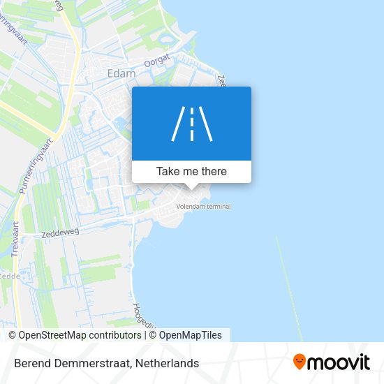 Berend Demmerstraat map