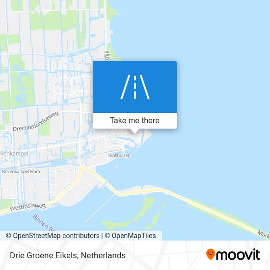 Drie Groene Eikels map