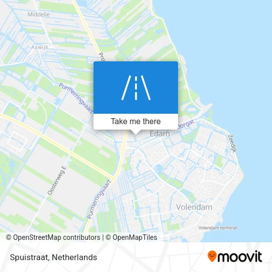 Spuistraat Karte