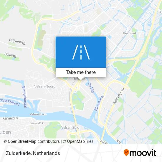 Zuiderkade map