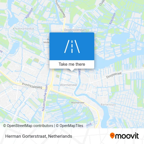 Herman Gorterstraat map