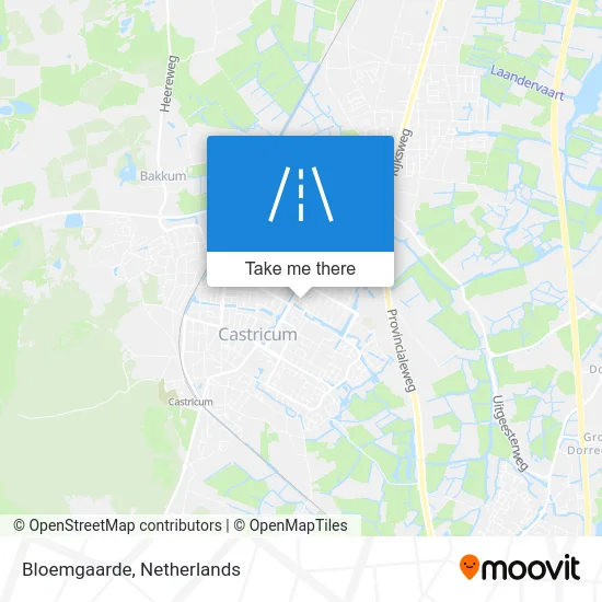 Bloemgaarde map