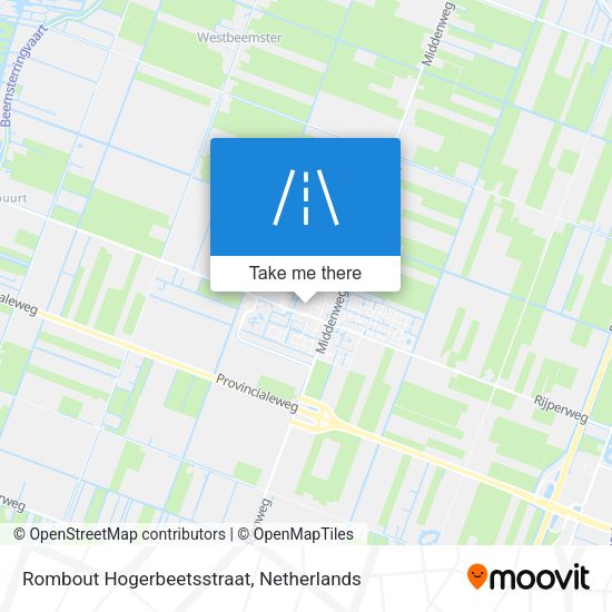 Rombout Hogerbeetsstraat map