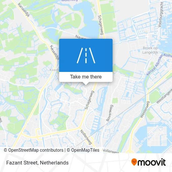 Fazantstraat map