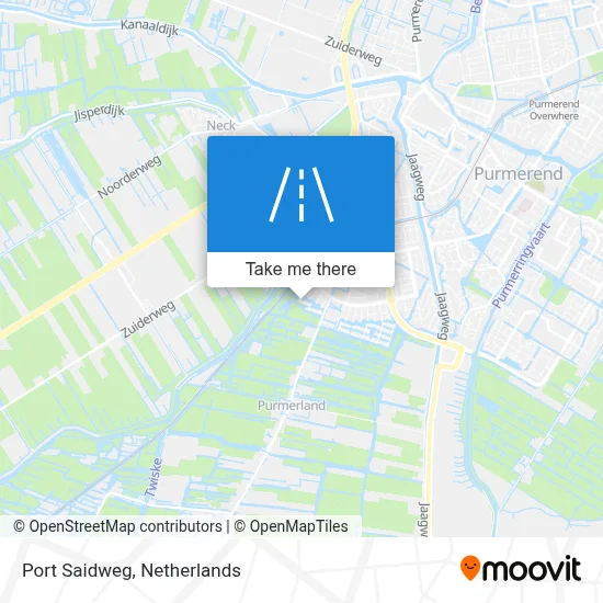 Port Saidweg map