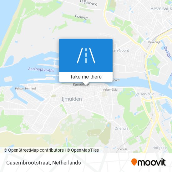 Casembrootstraat map