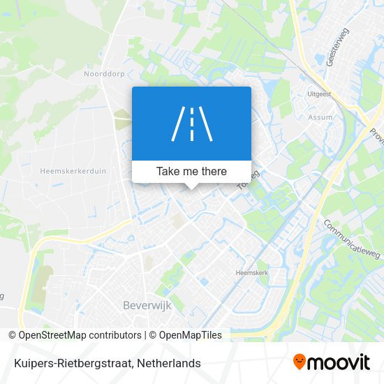 Kuipers-Rietbergstraat map