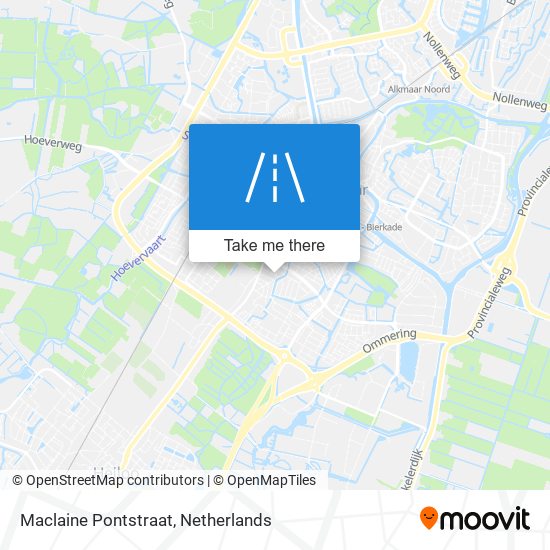 Maclaine Pontstraat map