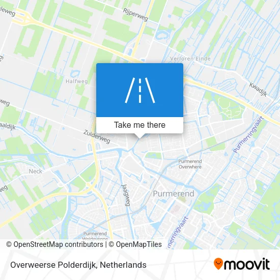 Overweerse Polderdijk map