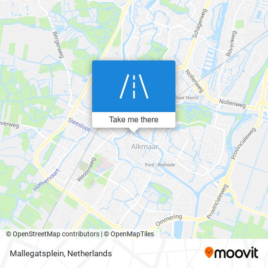 Mallegatsplein map